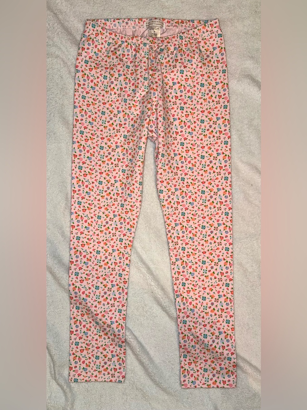 The Beaufort Bonnet Company leggings in “Fall Fest Floral” print, size 9, EUC